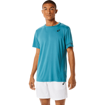 Teniso marškinėliai Asics Court T-Shirt Men - Misty Pine