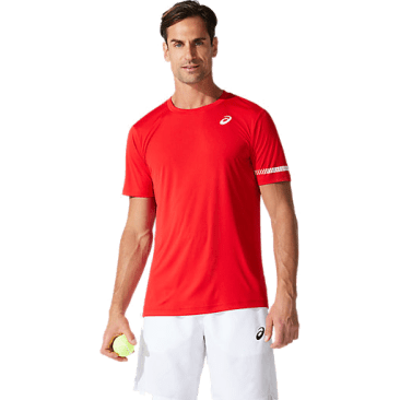 Teniso marškinėliai Asics Court T-Shirt Men - Red