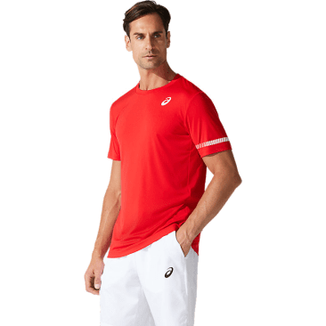 Teniso marškinėliai Asics Court T-Shirt Men - Red