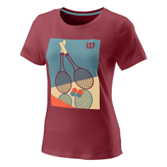 Teniso marškinėliai Wilson Racket Duo Tech T-Shirt Women