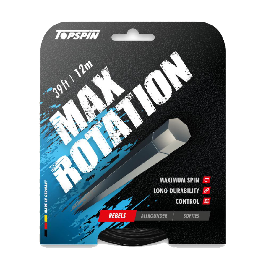 Teniso stygos Topspin Max Rotation 12m