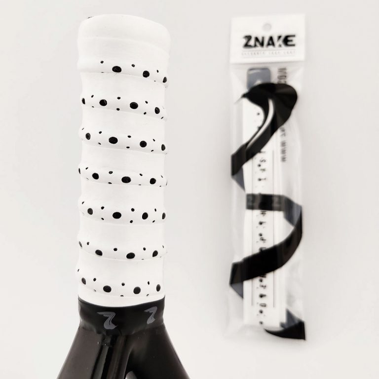 Padelio raketės apvija Znake Viper Sticky Overgrip, White, pack-1