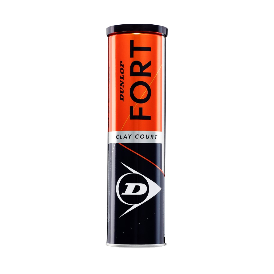 Teniso kamuoliukai Dunlop Fort Clay Court 4-tube