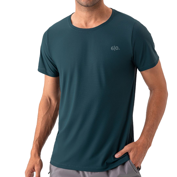 Vyriški marškinėliai Quick dry short sleeve T-shirt, Green