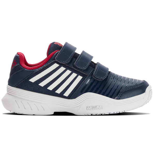 Vaikiški teniso bateliai K-Swiss Court Express Strap Blue/white