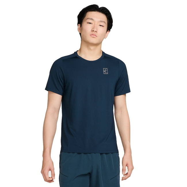 Vyriški teniso marškinėliai Nike DF ADVANTAGE TOP, Dark blue
