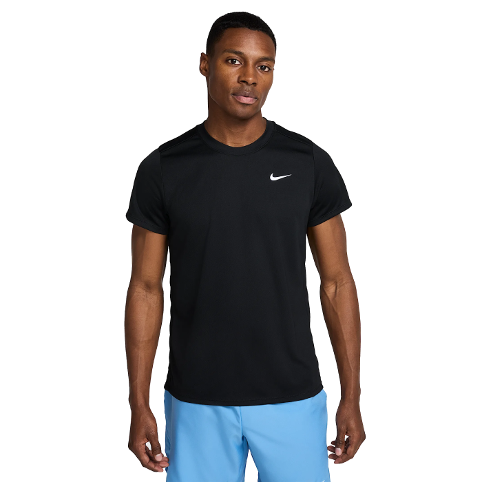 Vyriški teniso marškinėliai Nike Court VICTORY TOP, Black