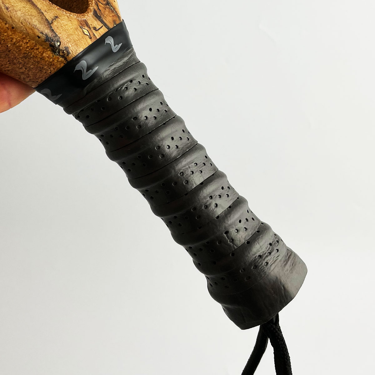 Padelio raketės apvija Znake Viper Overgrip, Black, pack-1