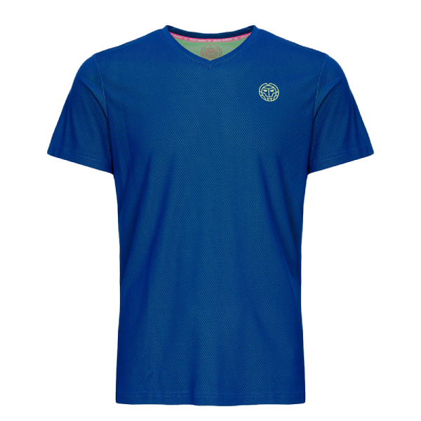 Marškinėliai berniukui Evin Tech Round-Neck Tee, Blue/Green