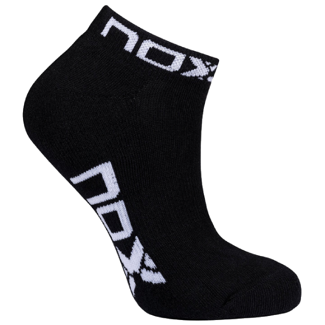 Kojinės NOX Sneaker Performance socks, black/white, 35-39