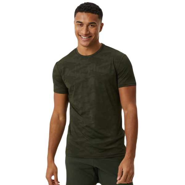 Vyriški marškinėliai Bjorn Borg  Performance T-shirt, Olive Night