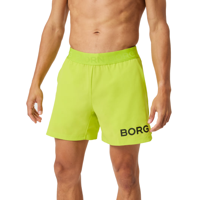 Vyriški šortai Bjorn Borg Shorts 6", Acid lime