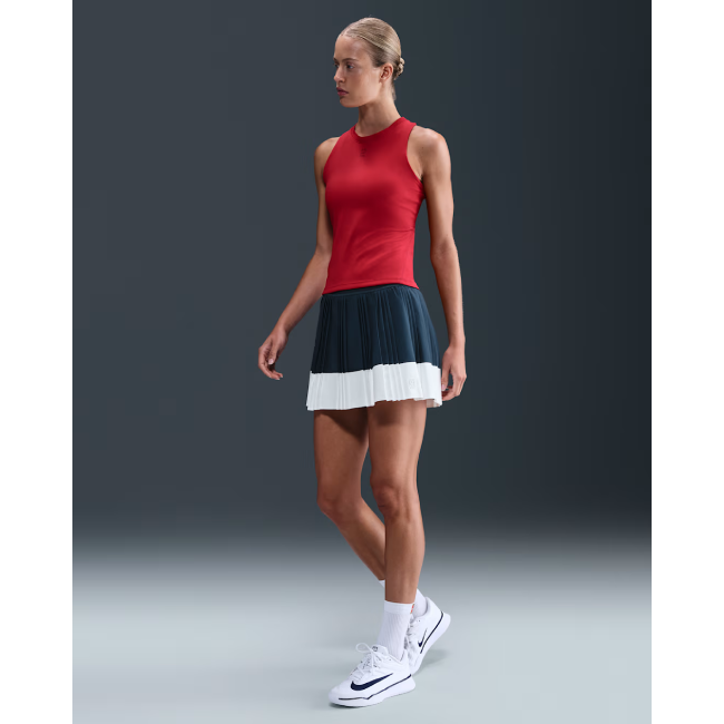 Moteriškas sijonas Nike Court Advantage Pleated, Blue/white