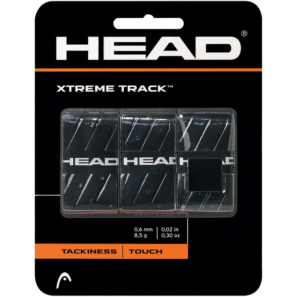 Padelio raketės apvija Head Xtreme Track x3, Black